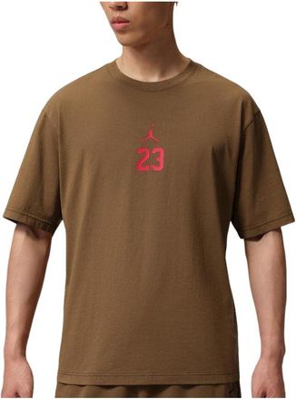 Nike Jordan T-Shirt Asia Sizing Mosswood Brown IW2015-235
