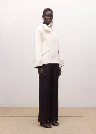 Mango Pantaloni diritti vita regolabile marrone - Donna - XS - MANGO