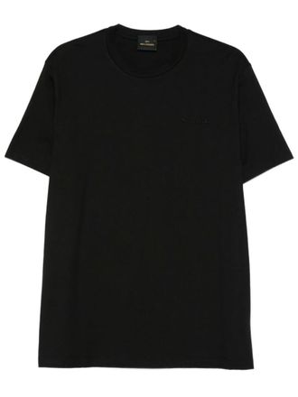 Paul & Shark Black Crew Neck T-Shirts