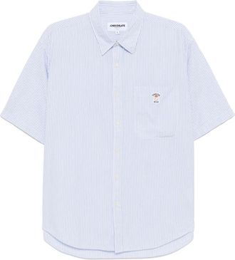 Chocoolate Camicia a maniche corte - Blu