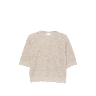 Brunello Cucinelli Fine-knit Short-sleeve T-shirt