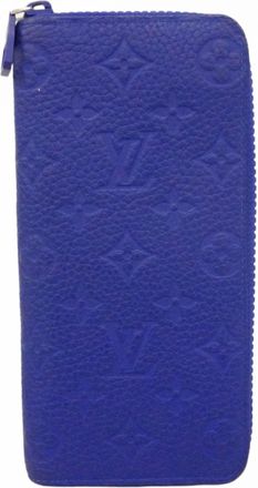 Louis Vuitton Blue Long Wallet (Bi-Fold) (Pre-Owned)