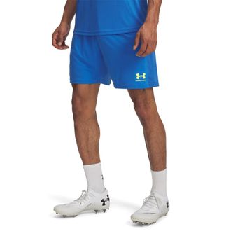 Under Armour Shorts UNDER ARMOUR UA M CHALLENGER TRAIN SHORT, Herren, Gr. XL, N-Gr, gelb (blau atlantis,, high vis gelb), Obermaterial: 100% Polyester, Hosen Short