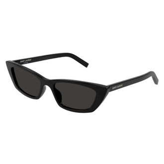 Saint Laurent Cat-eye Sunglasses - female - Saint Laurent - Sunglasses - Black - 52 MM - Accessories