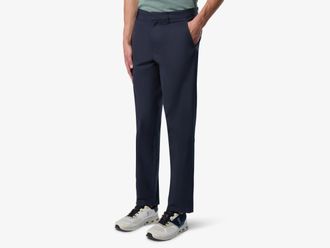 Sease Mens Chino Tech Pant Blue Trousers