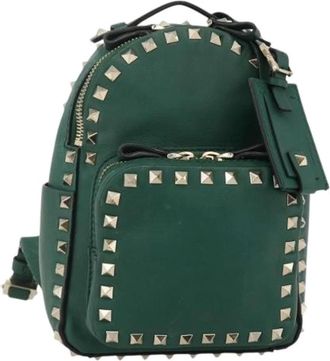 Valentino Pre-owned Backpacks, female, Green, Size: ONE SIZE Pre-owned Vintage Backpack