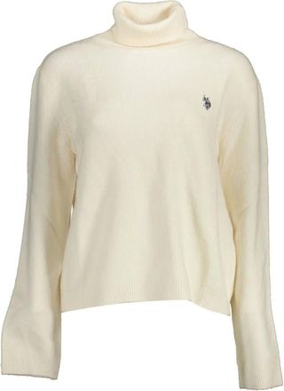 U.S.Polo Association U.s. Polo Assn., Dames, Truien, Wit, Maat: XL Nylon