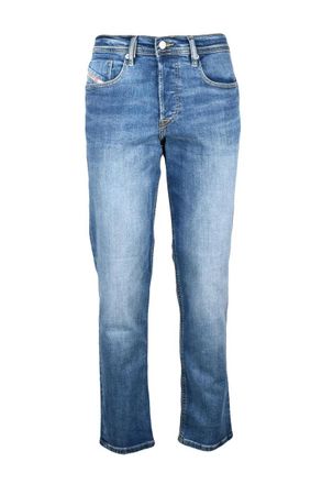 Diesel Blue 2023 D-Finitive Tapered Cotton Elastane Jeans
