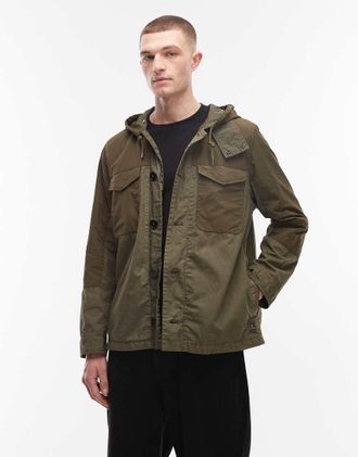 Paul Smith Giacca multitasche kaki-Verde