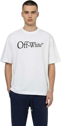 Off-white White Relaxed Logo T-Shirt