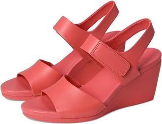 Naturalizer Imani High Womens Heels Sunset Coral Leather : 7.5 M (B)