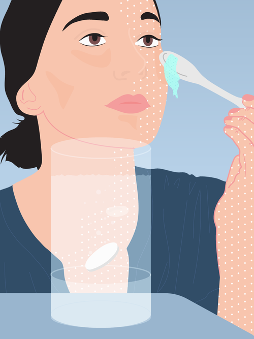 aspirina per brufoli