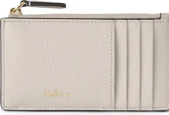 Mulberry Continental Zipped Long Card Holder in Chalk at Nordstrom