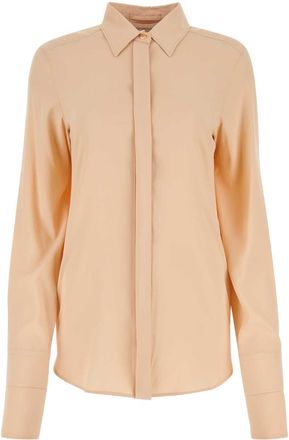 Sportmax Sportmax Pastel Pink Stretch Crepe Yen Shirt