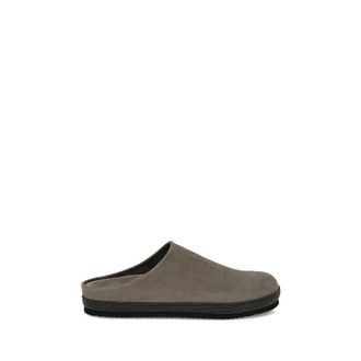 Brunello Cucinelli Gray Rubber Womens Mules