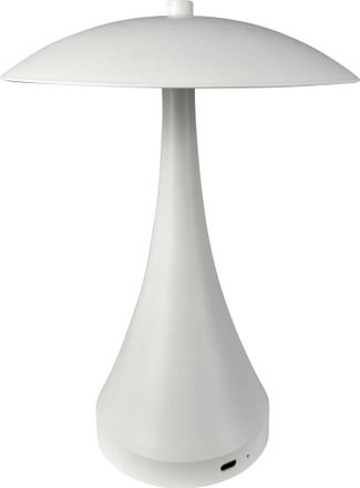 Dyberg Larsen L&aacute;mpara De Mesa Dyberg Larsen Vienna Blanco Metal Recargable