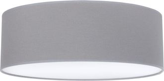 OEM L&aacute;mpara De Techo Gaja Plexi Gris 40cm E27
