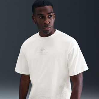 Nike Mens Nike Sportswear Max90 T-Shirt in White | IM7843-133