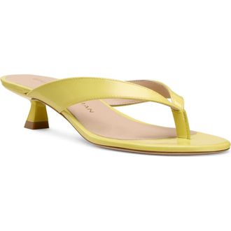 Stuart Weitzman Rio Sleek Sandal 35 in Citrine at Nordstrom, Size 10