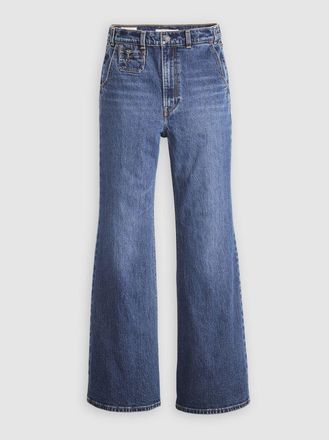 Levi's Womens Moment Of The Month Ribcage Bells Vintage Jean - Blue - Size 32W/32L