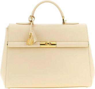 Dolce & Gabbana Marlene Handtas - Dames - Handtassen - Wit - ONE Size - Leer - Tassen