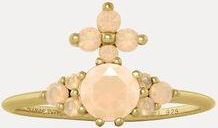 Vivienne Westwood Feodorita Ring Gold-milky-amber-cz Gold-milky-amber-cz Unisex
