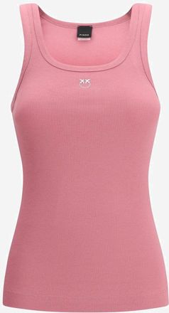 Pinko Pinko Stretch Cotton Tank Top