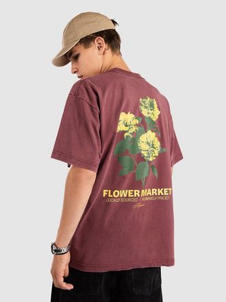 Monet Skateboards Flower Shop Boxy T-Shirt rot