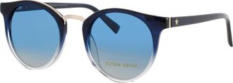 Elton John Sunglasses Blue