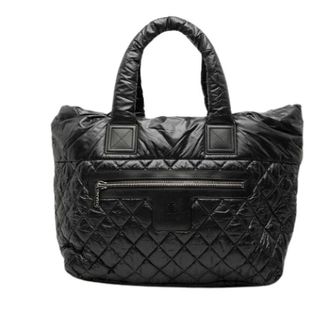 Chanel Pre-owned Tote Bags, female, Black, Size: ONE SIZE Pre-owned Coco Cocoon Tote