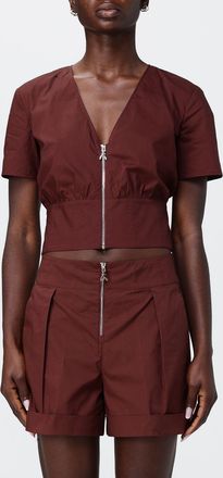 Patrizia Pepe Camicia cropped Patrizia Pepe in cotone