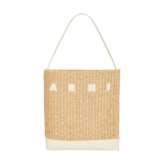 Marni Borsa Hobo Museo Media - - Bags - Donna - Beige - ONE SIZE