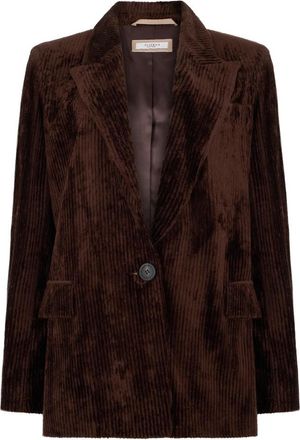 PESERICO Jassen - Dames - Blazers - Bruin - XL - Jassen