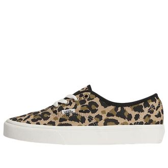 Vans Authentic Leopard Black Incense Tan VN000D6GGR4