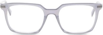 Ermenegildo Zegna Occhiali rettangolari - Grigio