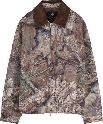 Represent Realtree Camo Trucker Jacket - Heren - Zomerjassen - Veelkleurig - L - Katoen - Jassen
