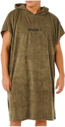 Rip Curl Brand Hooded Towel Surf Poncho f&uuml;r Herren | wei&szlig;