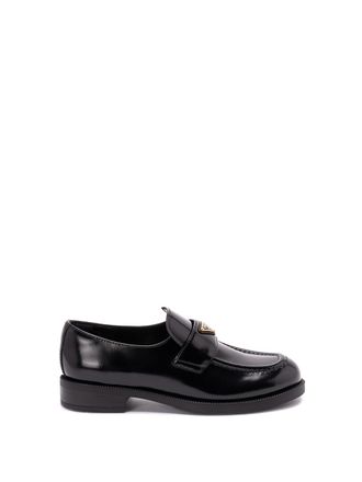 【PRADA】トレイルメッシュ＆スエード ミュール 20mm Prada Leather Slip-On Shoes − Sale: up to −46% | Stylight
