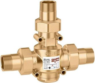 Caleffi Valvola anticondensa con controllo termostatico della temperatura. Attacco 1 1/4M, 60&deg;C Caleffi 280076 1 1/4M