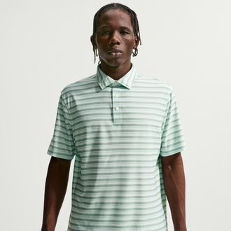 Nike Mens Tailored Performance Dri-FIT Golf Polo in Green | IO2165-006