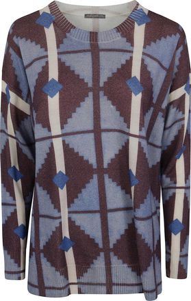 In Bed With You Sweater Geometric Print Zb06 128