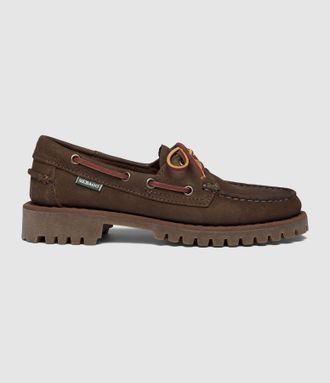 Sebago Mocassins Ranger Muddy Dk Brown Gum