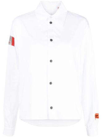 Heron Preston Blouse met logopatch - Wit