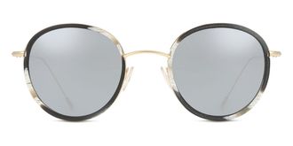 Spektre Morgan Flat MG01AFT Mens Sunglasses Gold Size 47