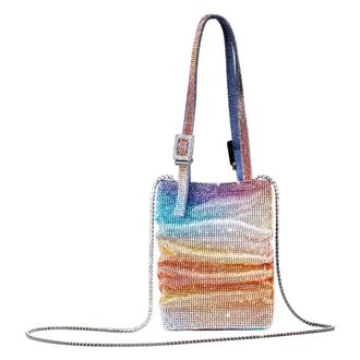 Benedetta Bruzziches Lollo La Petite - Dames - Shoppers - Veelkleurig - ONE Size - Satijn - Tassen
