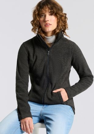 G.I.G.A. DX by killtec Fleecejacke GW 16 WMN FLC JCKT, Damen, Gr. 36, schwarz, Obermaterial: 100% Polyester, G.I.G.A. DX BY KILLTEC, Jacken Fleecejacke