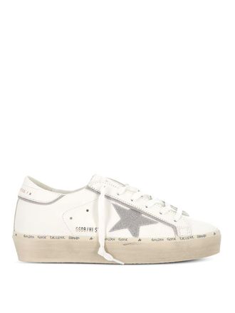 Golden Goose Hi Star Leather Sneakers