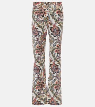 【送料&関税込】Etro Cotton Trousers Etro Pants for Men | MR PORTER