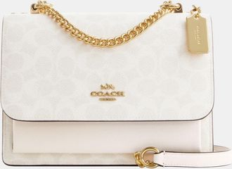 Coach Womens Klare Crossbody in Signature Canvas - Natural - One Size