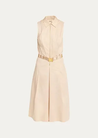 L'agence Kylo Belted Shirtdress